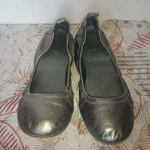 Cole Haan Nike Air Silver Ballet Flats - Size 6.5